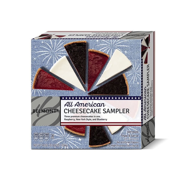 aldi all american cheesecake sampler
