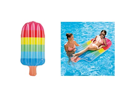 Aldi Rainbow Popsicle Float