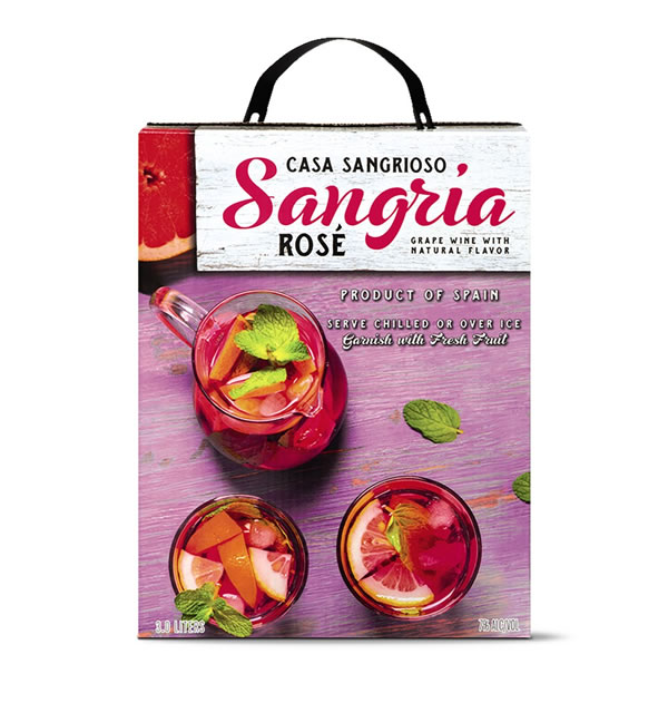 aldi rose sangria boxed wine 