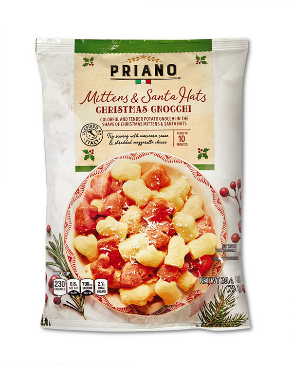 Priano Christmas Gnocchi mittens