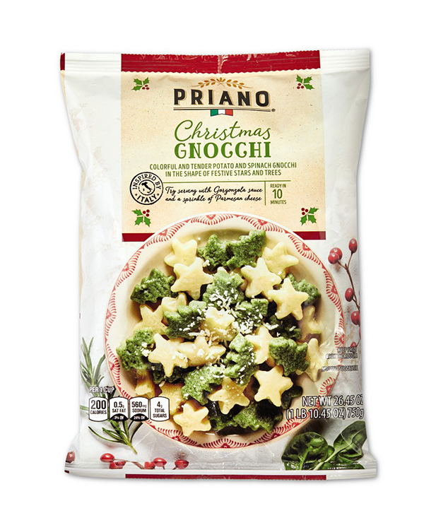 Priano Christmas Gnocchi stars