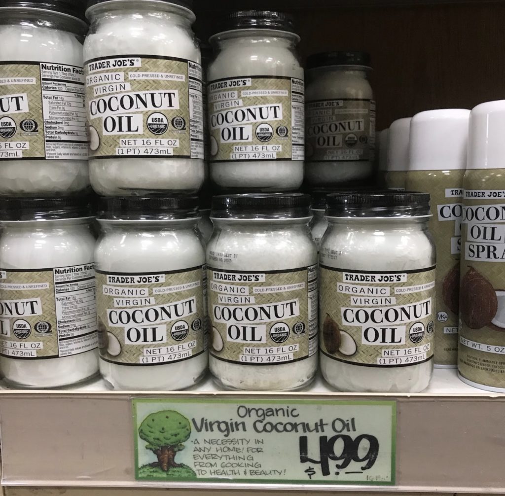 Trader Joe’s Coconut Oil