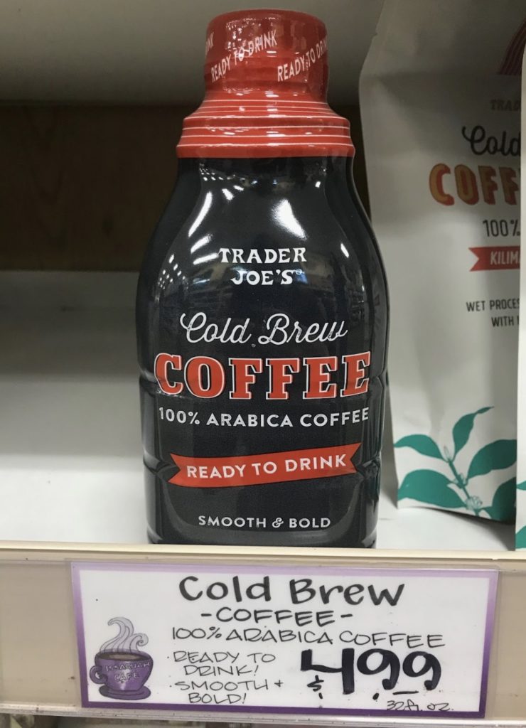Trader Joe’s Cold Brew Coffee ReadyToDrink