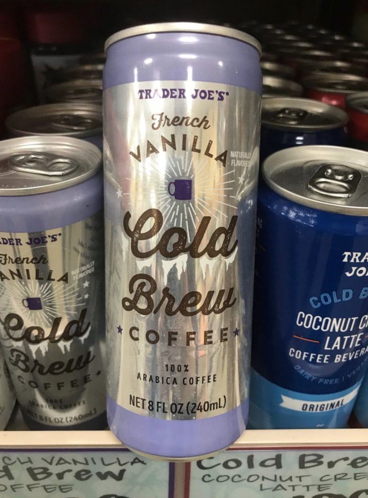 Trader Joe’s French Vanilla Cold Brew Coffee