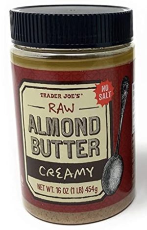 Trader Joes Raw Almond Butter Creamy