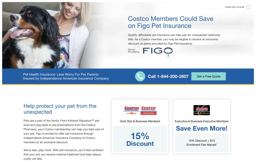 costco pet insurance