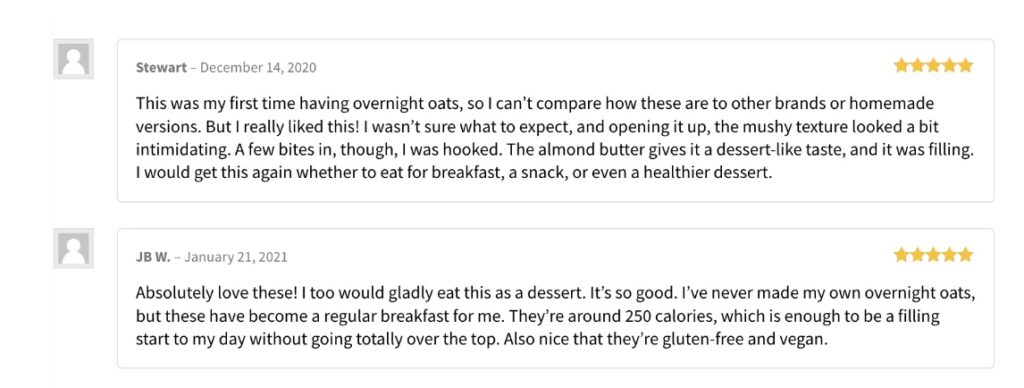 Trader Joe's Overnight Oats Reviews 1