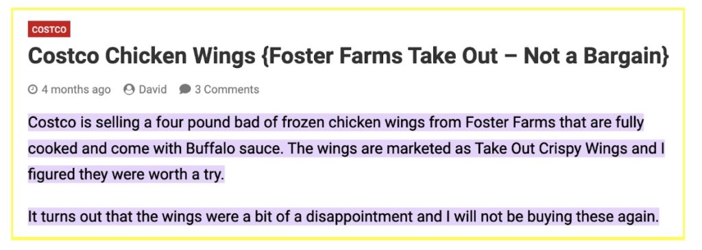 costco chicken wings review 1