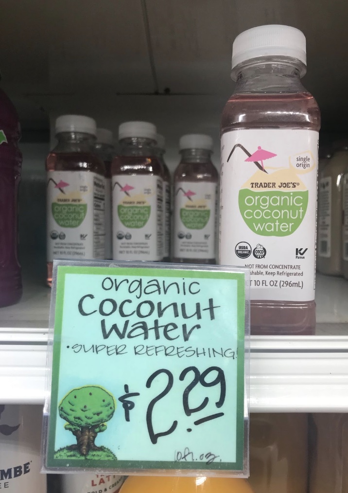 Trader Joe's Organic Coconut Water