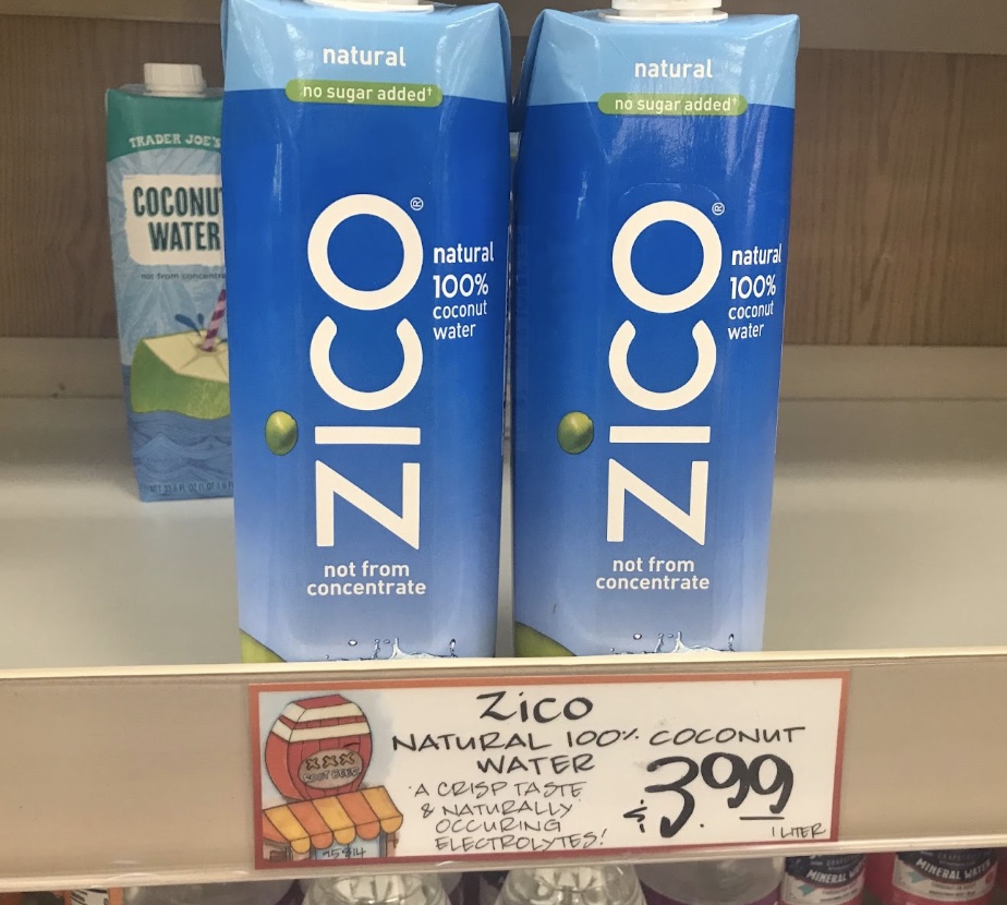 Trader Joe's Zico Coconut Water