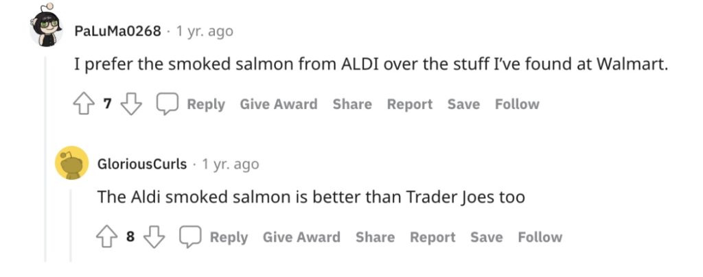 Aldi Smoked Salmon Review 1
