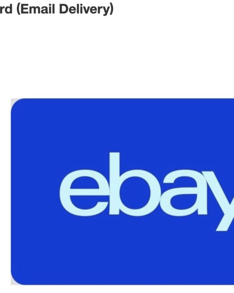 Ebay Gift Card at walmart