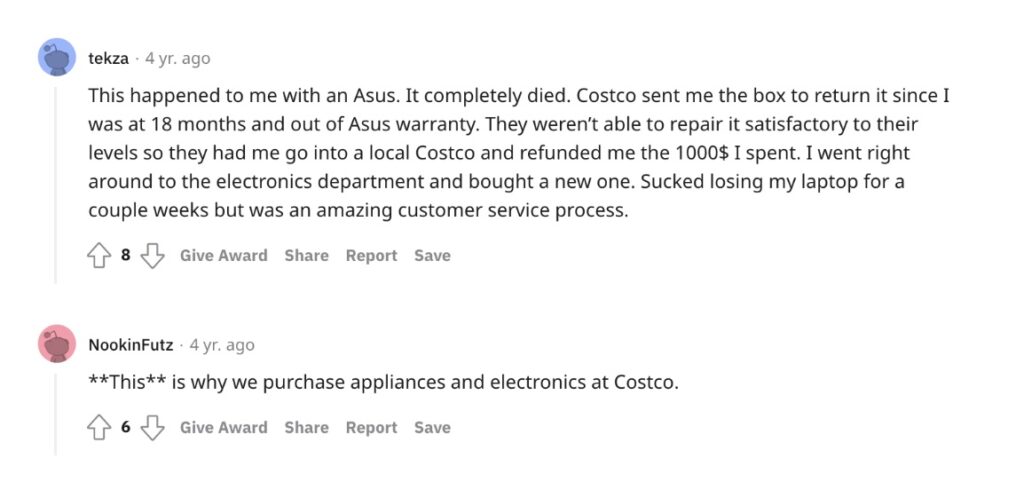 Costco Laptop Warranty Review 3