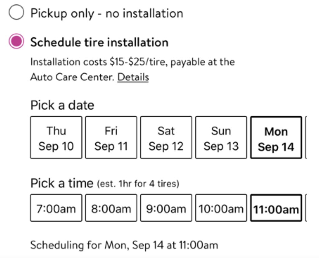 How Does Tire Installation Work At Walmart?