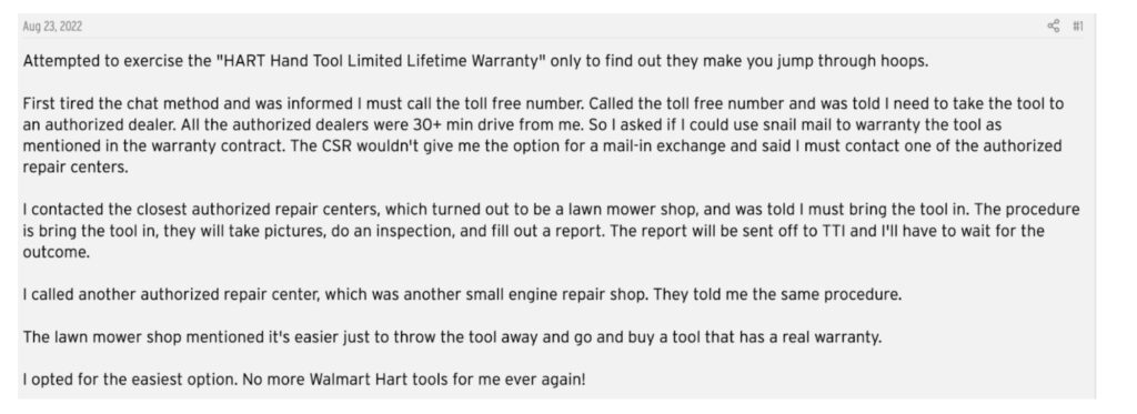 HART Tools At Review