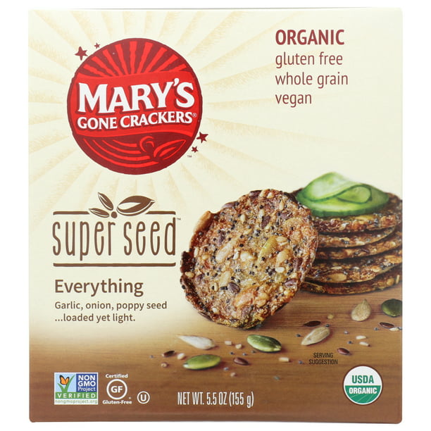 Marys Gone Crackers Super Seed, Everything