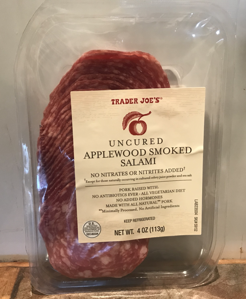 Trader Joe's Uncured Applewood Smoked Salami