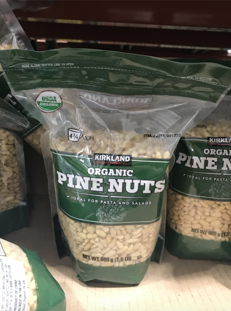 Costco Pine Nut bag