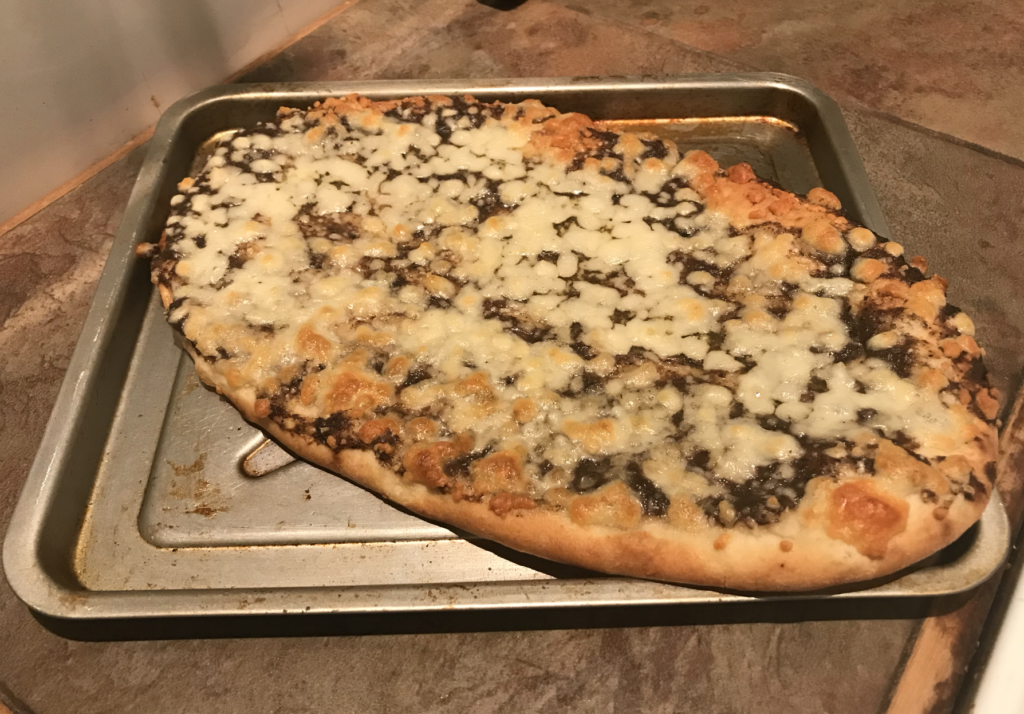 Mushroom & Black Truffle Flatbread Post Oven