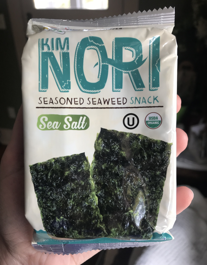 Organic Seaweed Snacks At Costco Package