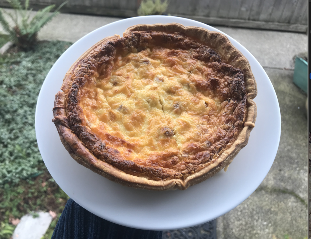 Trader Joe's Quiche Platted