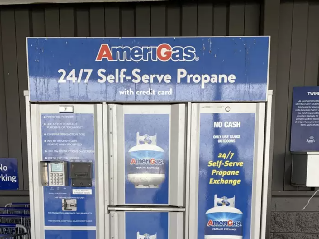 Propane at Sam's Club