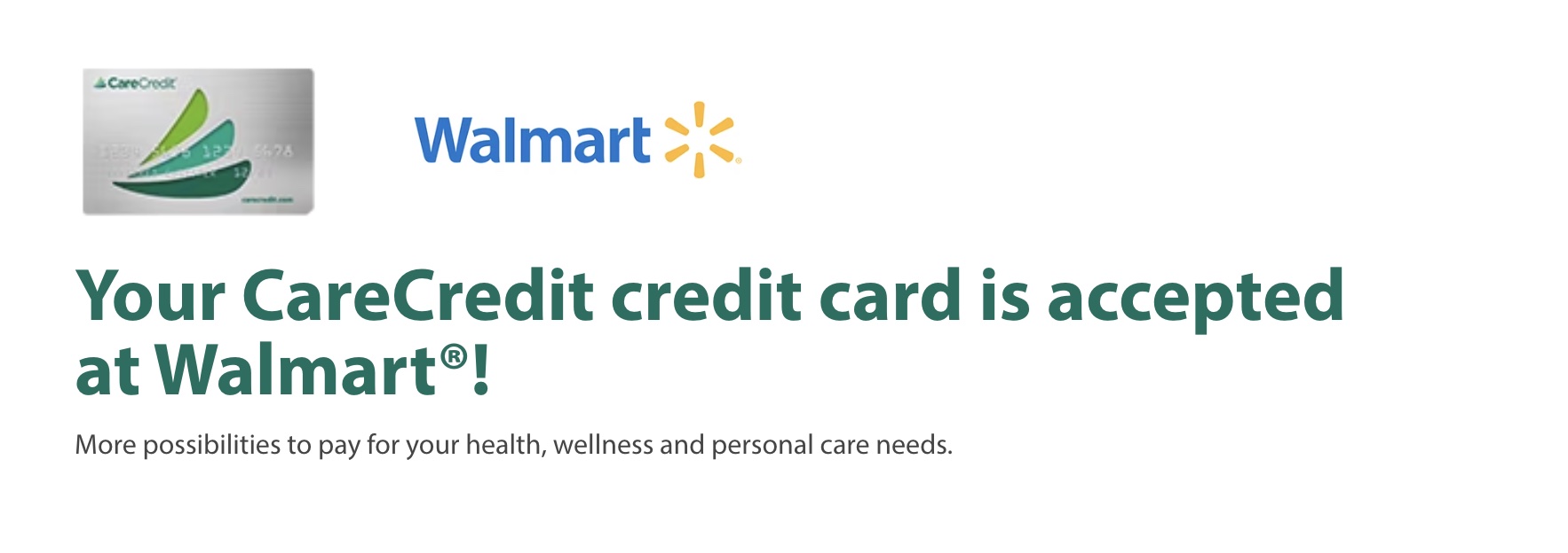 Your Guide To Using CareCredit At Walmart – RetailShout.com