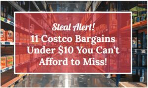 Steal Alert! 11 Costco Bargains Under $10 You Can't Afford to Miss!