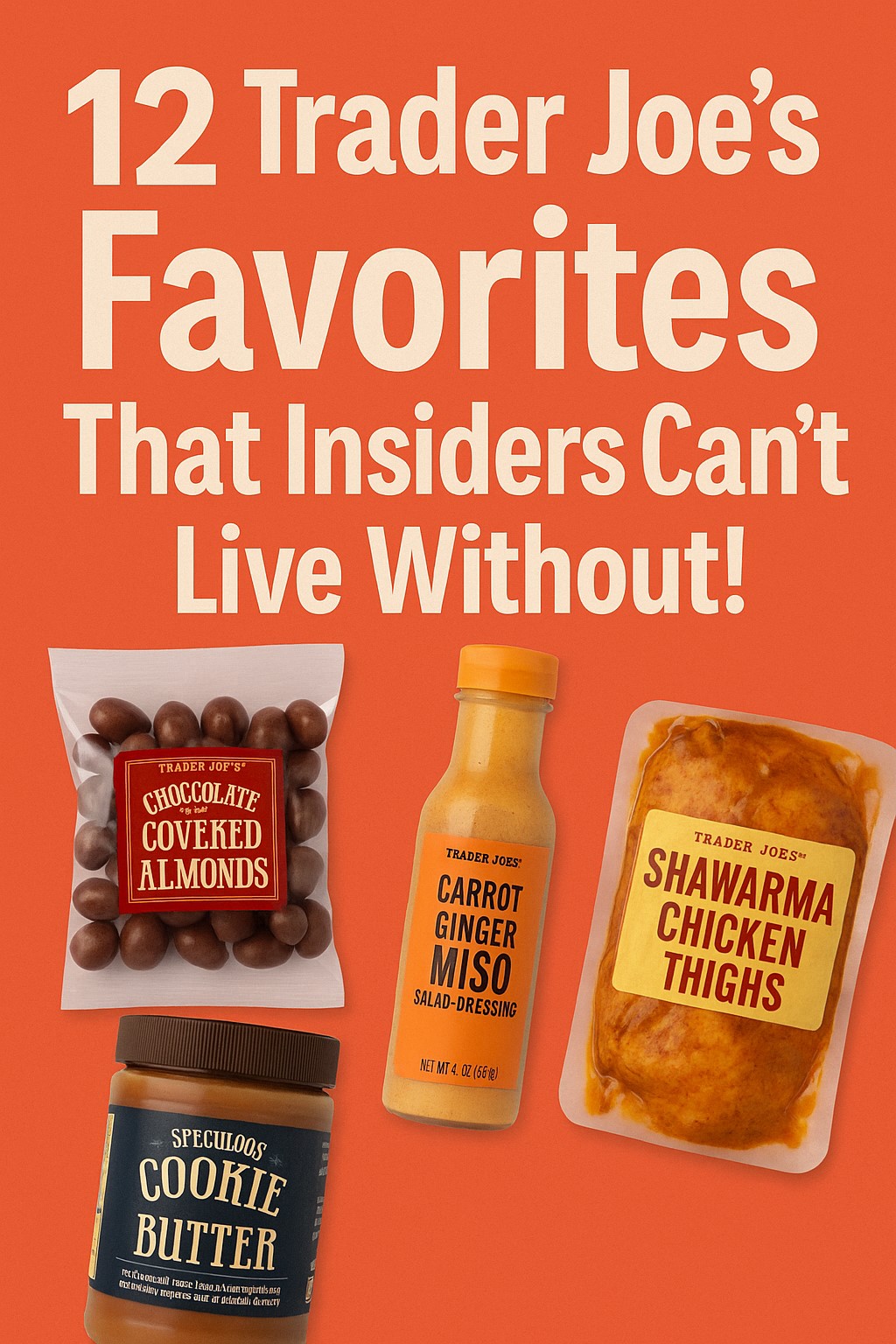 12 Trader Joe’s Favorites That Insiders Can’t Live Without