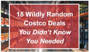 15 Wildly Random Costco Deals You Didn’t Know You Needed