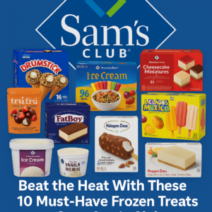 Beat the Heat With These 10 Must-Have Frozen Treats from Sam’s Club