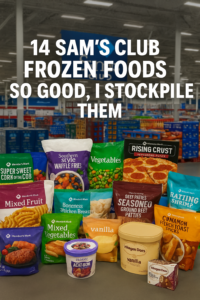 14 Sam’s Club Frozen Foods So Good, I Stockpile Them