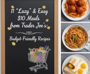 11 “Lazy” & Easy $10 Meals from Trader Joe’s: Budget-Friendly Recipes