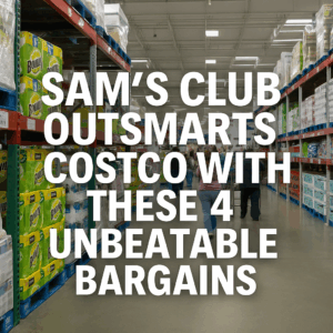 Sam’s Club Outsmarts Costco With These 4 Unbeatable Bargains