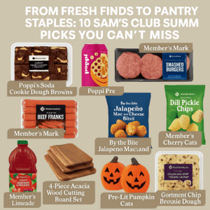 From Fresh Finds to Pantry Staples: 10 Sam’s Club Summer Picks You Can’t Miss