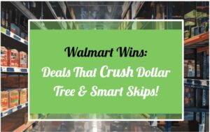 Walmart Wins: Deals That Crush Dollar Tree & Smart Skips!
