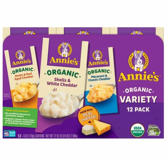Annie’s Organic Homegrown Macaroni & Cheese at Costco