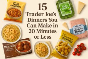 15 Trader Joe’s Dinners You Can Make in 20 Minutes or Less