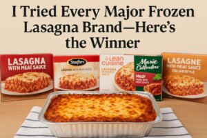 I Tried Every Major Frozen Lasagna Brand—Here’s the Winner