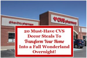 20 Must-Have CVS Decor Steals That'll Transform Your Home Into a Fall Wonderland Overnight!