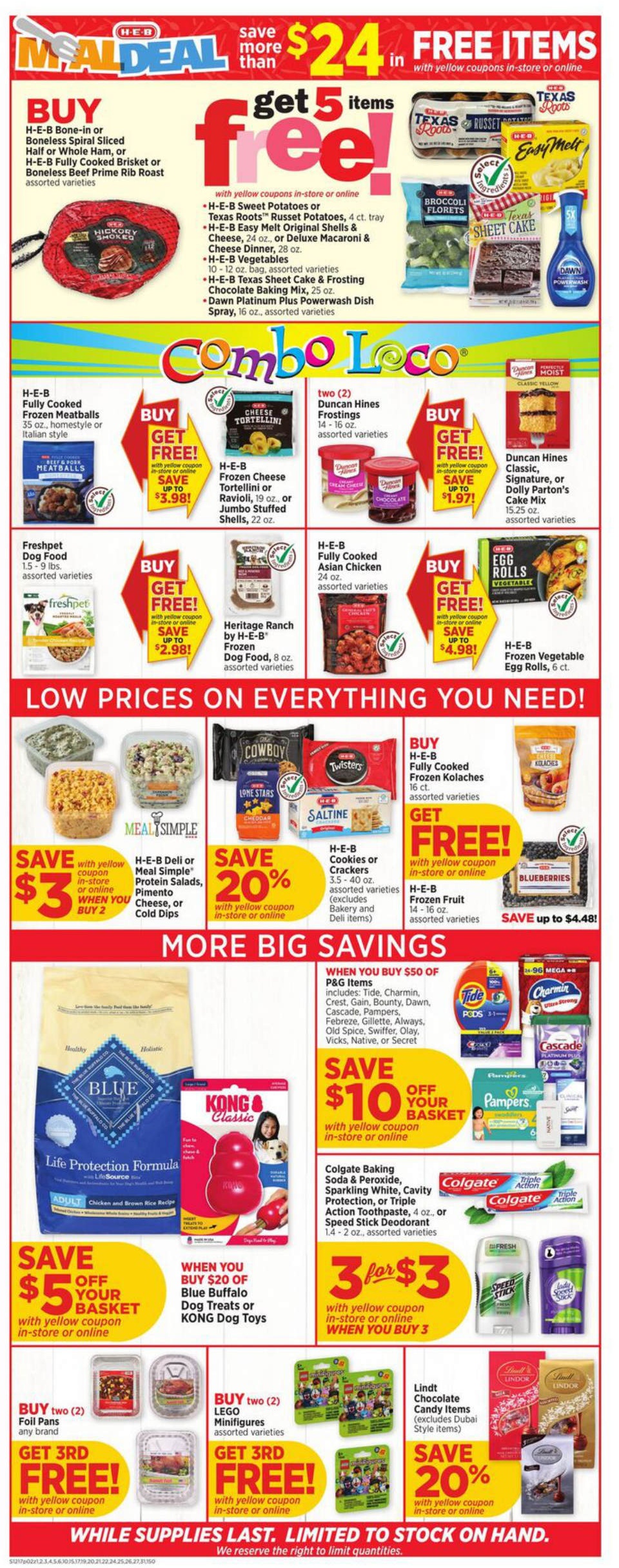 HEB Weekly Ad Page 2