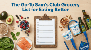 The Go-To Sam’s Club Grocery List for Eating Better