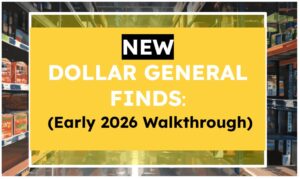 New Dollar General Finds (Early 2026 Walkthrough)