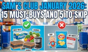 Sam’s Club January 2026: 15 Must-Buys and 5 to Skip