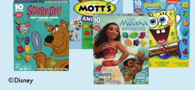 Betty Crocker TM or Mott's® Fruit Snacks
