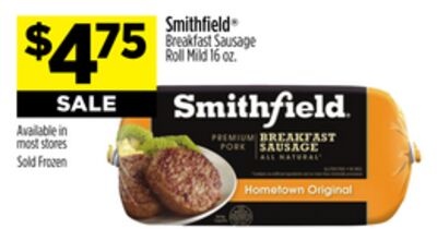 Smithfield® Breakfast Sausage Roll Mild