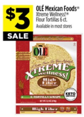 OLÉ Mexican Foods® Xtreme Wellness! ® Flour Tortillas