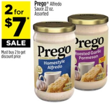 Prego® Alfredo Sauce