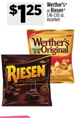 Werther's® or Riesen®