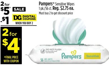 Pampers® Sensitive Wipes